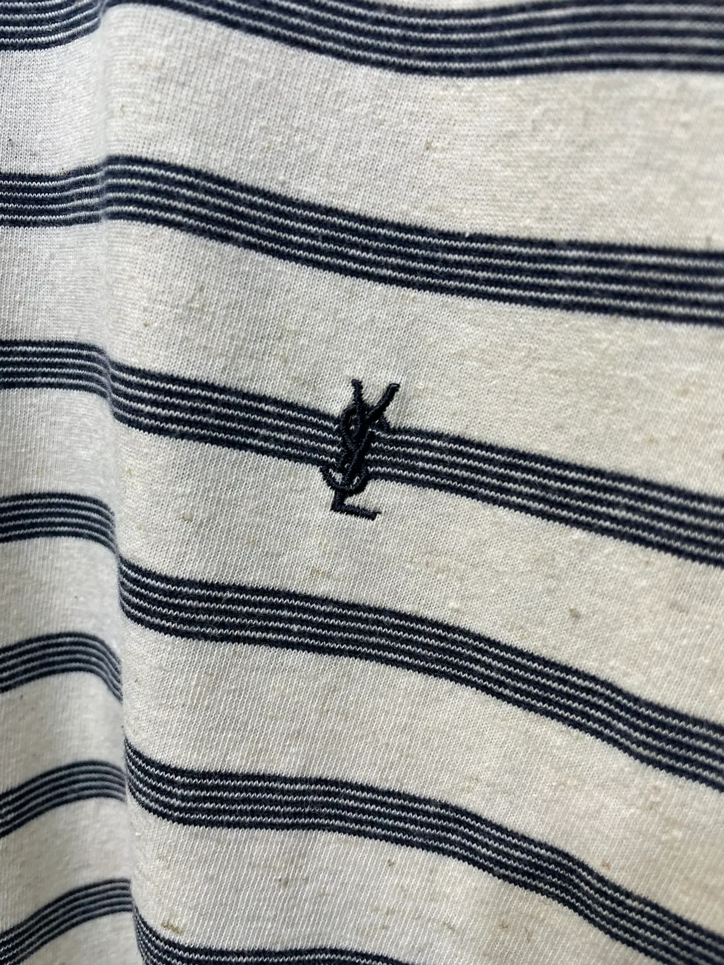 🌟Saint Laurent Cream White YSL 1: YSL 2: ： 1:1 YSL ： Size： S M L XL ： 25215-A 15